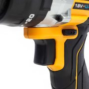 JCB 18V Cordless Brushless Combi Drill, Belt Clip, Variable Speed & LED Light - Bare Unit - 21-18BLCD-B